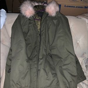 Punk fur coat